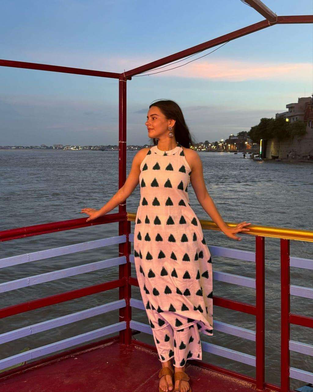 Effortless Beauty ? Women's Floral Cotton Dress with Printex (M) - Image 2